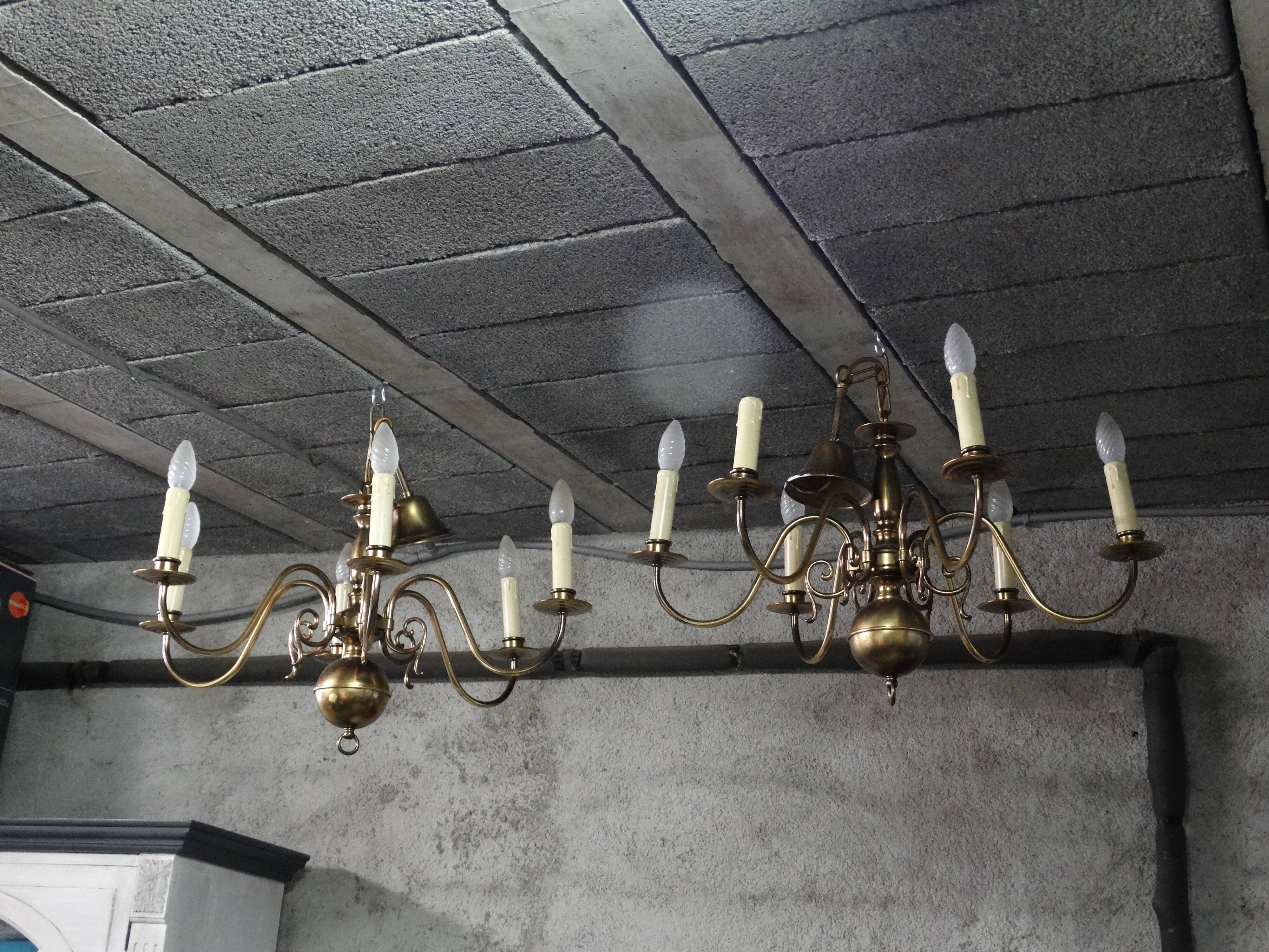 “Dutch” style chandeliers