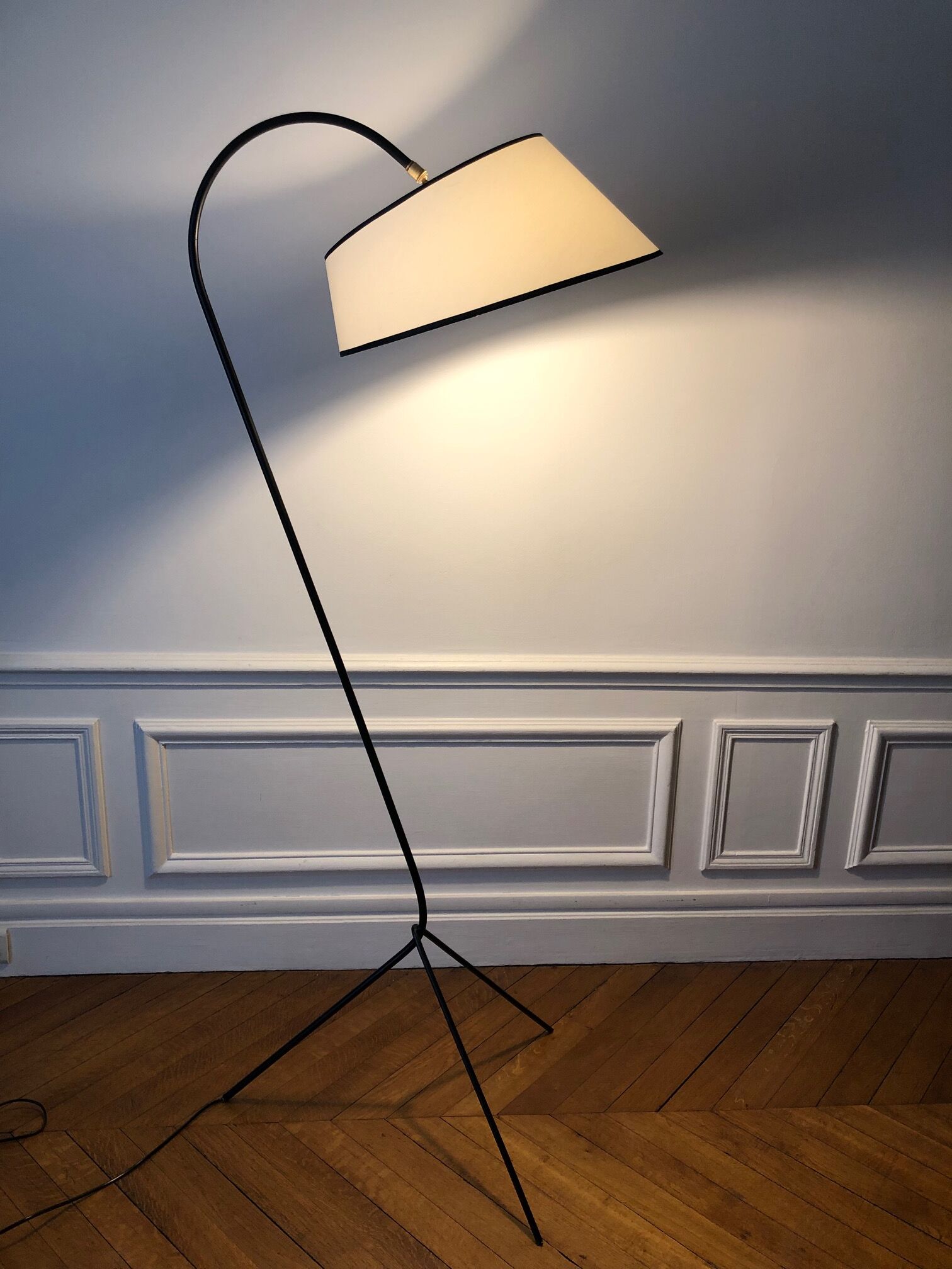 Tripod floor lamp 1950