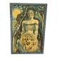 Tableau art déco personnage exotisme, france 1935.