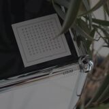 Lot of 3 designer furniture: usm haller white: 1 column with 2 modules.