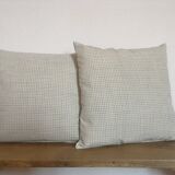 Vichy print cushion set