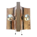 Very rare mid-century wall lamp, Germany, 1970s