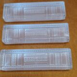 12 portes couteaux verre