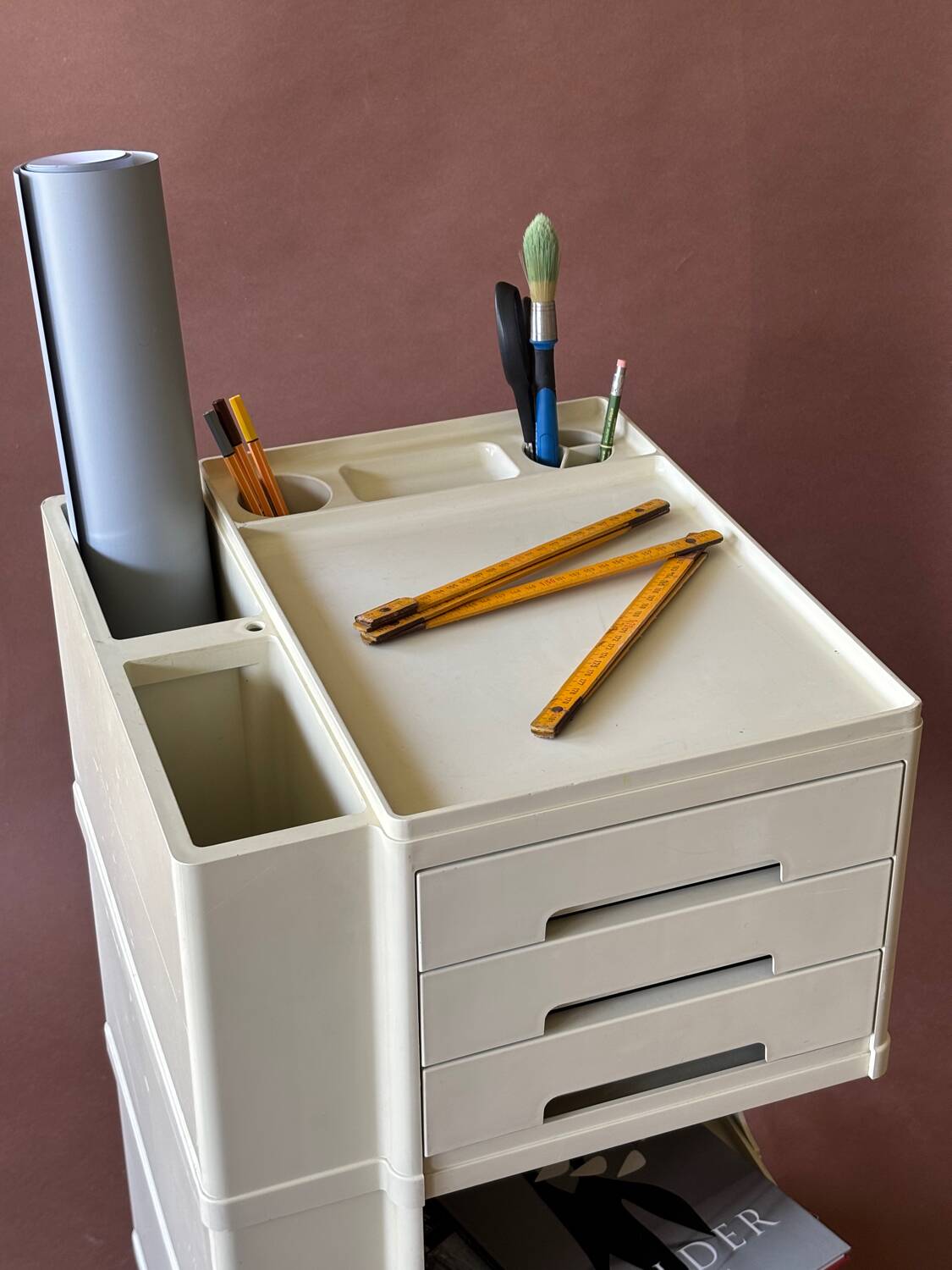 Architect's trolley by Giovanni Pelis for Stile Neolt Italy