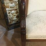 Paire de fauteuils Directoire