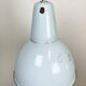Industrial Grey Enamel Pendant Lamp, 1960s