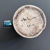 Mug signed L'Helguen Quimper