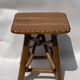 Brutalist Wabi Sabi organic tree stool or hocker