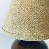 Vintage enameled ceramic lamp