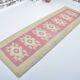 Tapis de couloir Oushak floral vintage noué à la main sku 3349