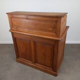 Solid oak shop counter