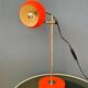 Mid-century orange eyeball space age desk lamp