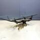 Brass bonsai coffee table by Willy Daro, 1970s