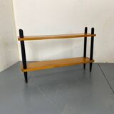 Mid-Century Modernist Sticks Shelf attributed to Willem Lutjens for C. De Boer, 1950s