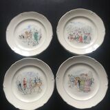 St Amand Longchamp plates