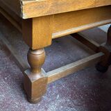 Solid oak coffee table