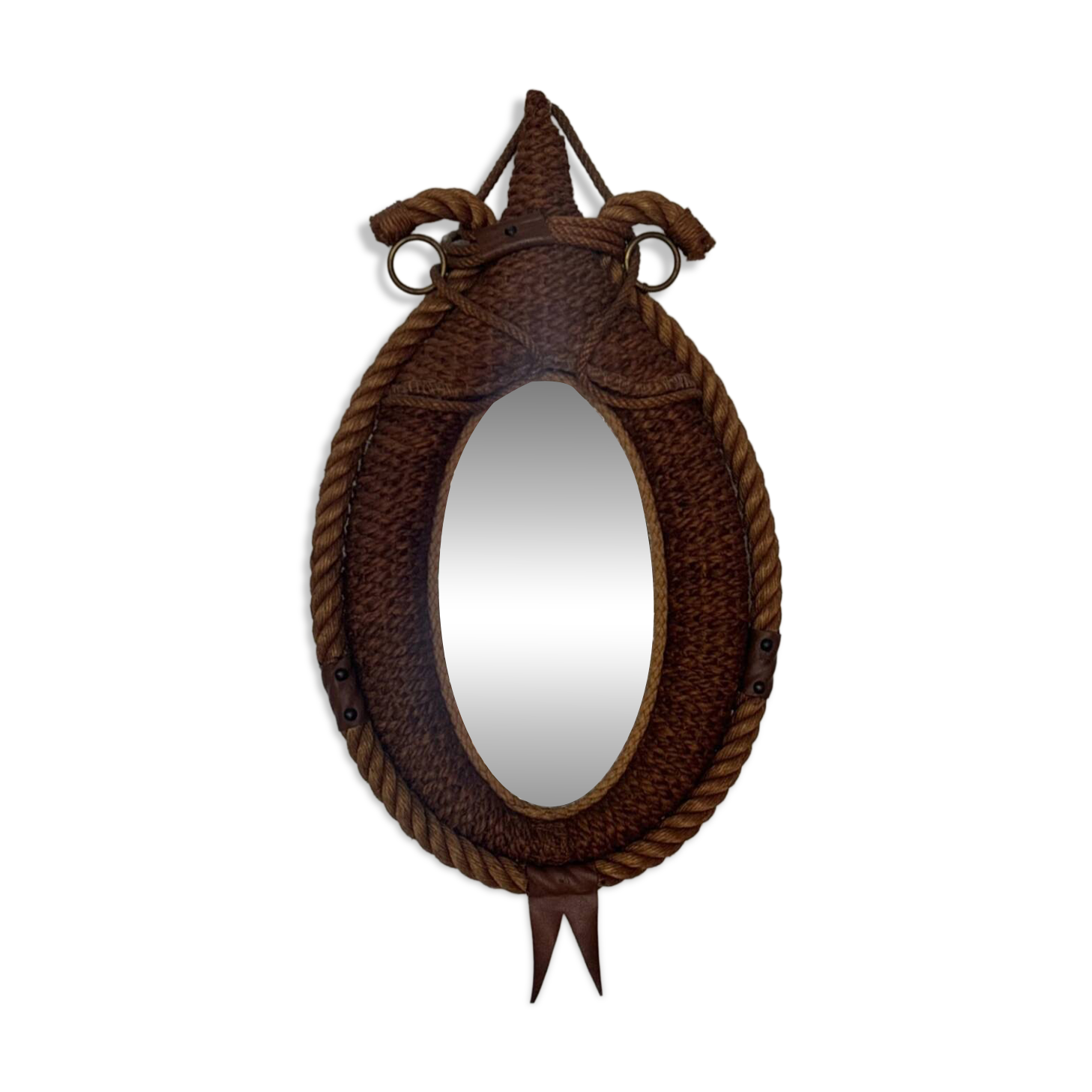 Vintage Audoux Minet mirror