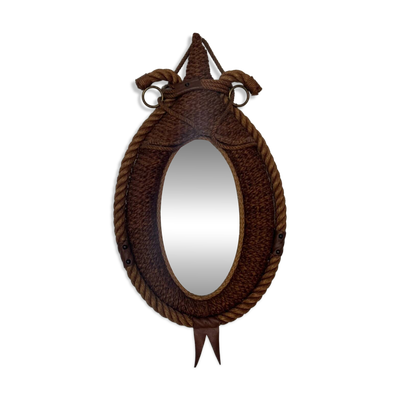 Ancien miroir audoux minet vintage