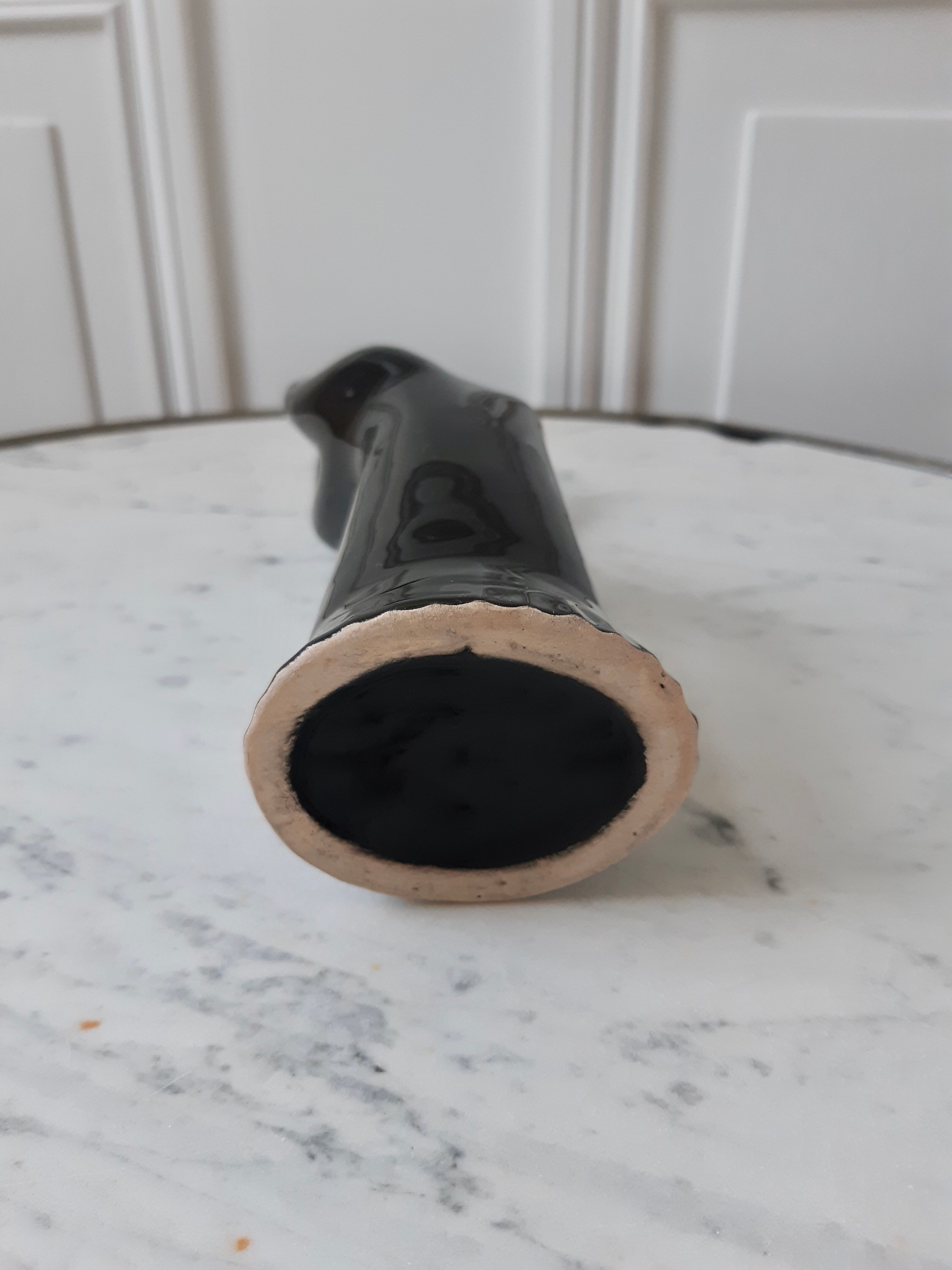 Baguier / black soliflore vase
