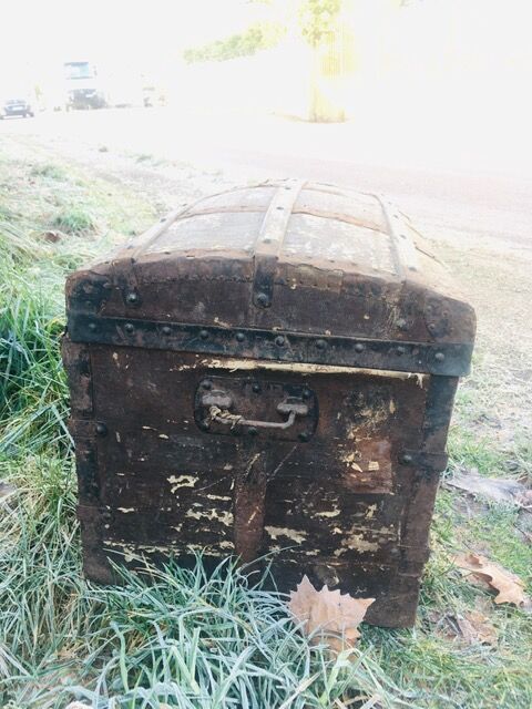 Old pirate chest 1880s