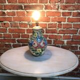 Lamp foot decoration flower