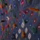 Vintage hand-embroidered textile 203x300 cm