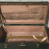 Antique wooden and metal trunk – Industrial/military style