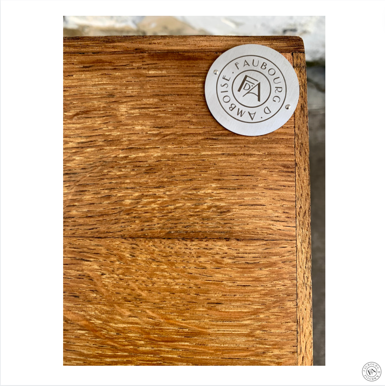 Modernist wood and metal office