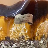 Vintage ceramic vase ROC, FAT LAVA