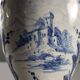 Ancient triptych of vases Giuseppe Mazzotti Albissola 20th Century