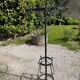 19th-century cast iron coat rack from a castle