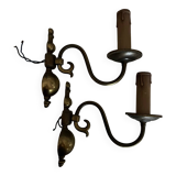 Wall-mounted lamp pair