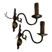 Wall-mounted lamp pair