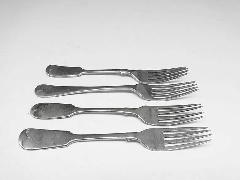 Set de 4 fourchettes C2F selon le motif mazovien