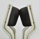 🟡 PASTOE plastic dining table chairs, Pierre Mennen, 70s Netherlands