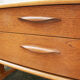 Sideboard 6 drawers in blond teak -1960/70