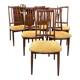 Set of 6 60s chairs
