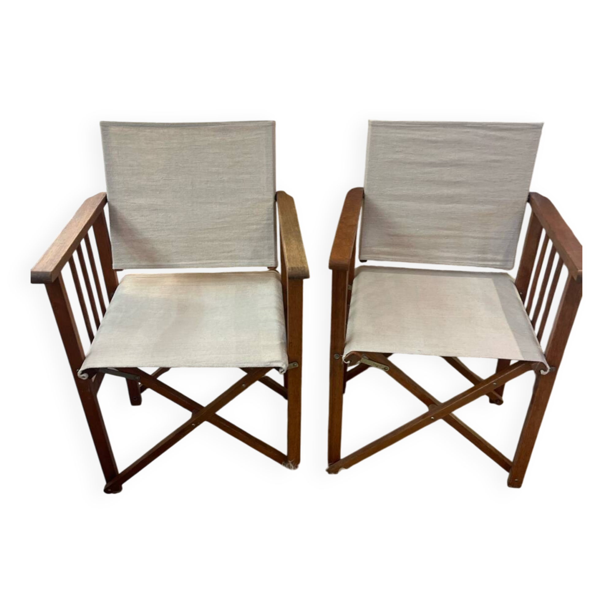 Vintage folding chairs