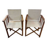 Vintage folding chairs