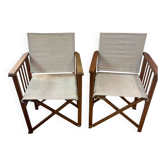 Vintage folding chairs