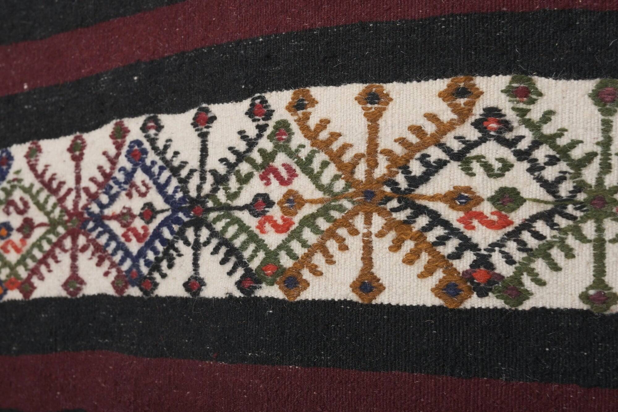 Vintage Turkish hallway rug 69x465 cm