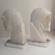 Pair of bookends in Onyx from the 1960s.