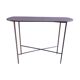 Old pink metal console