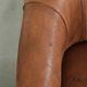 Vintage sheepskin clubchair in a beautiful cognac colour with a sturdy look