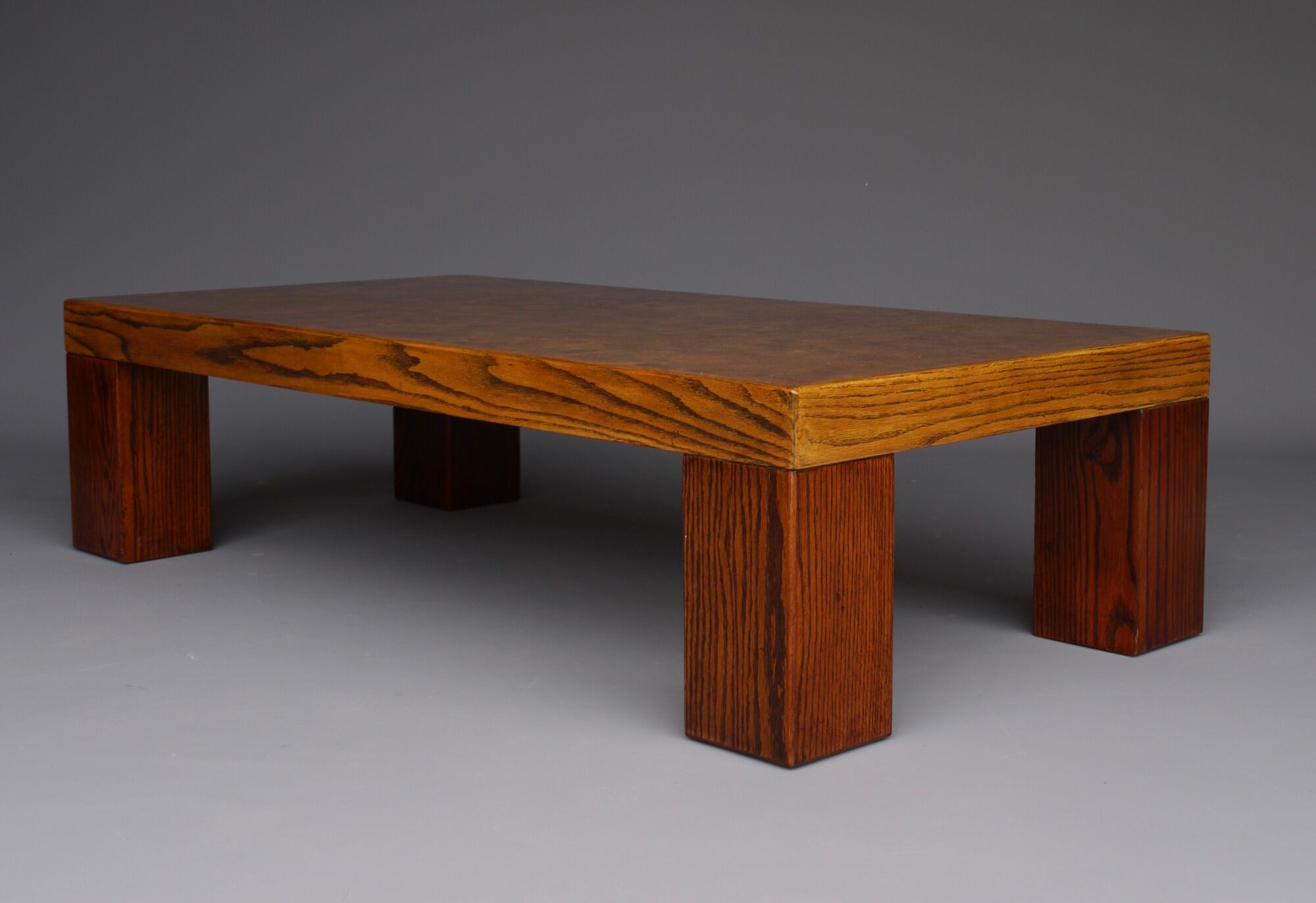 Brutalist Coffee Table by Rolf Middleboe & Gorm Lindum for Tranekaer, Denmark 1970s