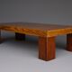 Brutalist Coffee Table by Rolf Middleboe & Gorm Lindum for Tranekaer, Denmark 1970s