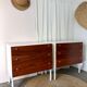 Paire de commodes vintage