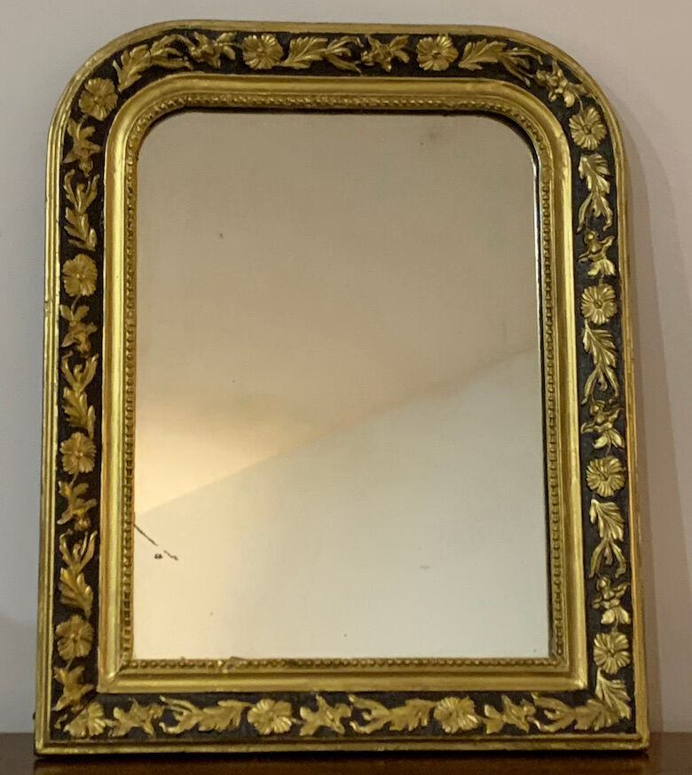 Pearl mirror louis-Philippe style 32x29cm