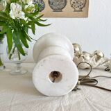 Vintage alabaster Medici vase table lamp