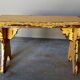 19th-century foot restings with old patina